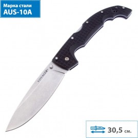 Нож COLD STEEL VOYAGER EXTRA LARGE DROP PLAIN EDGE 29AXB