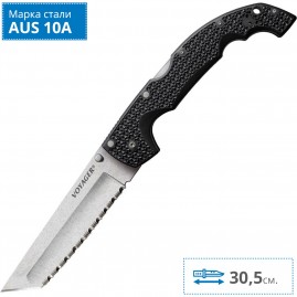 Нож COLD STEEL VOYAGER TANTO EXTRA LARGE SERRATED 29AXTS