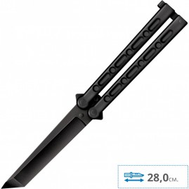 Тренировочный нож COLD STEEL FGX BALISONG TANTO 92EAB
